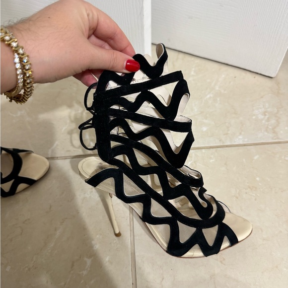 Sophia Webster Mila Cage High Heeled Sandals - Size 37 - Picture 2 of 5